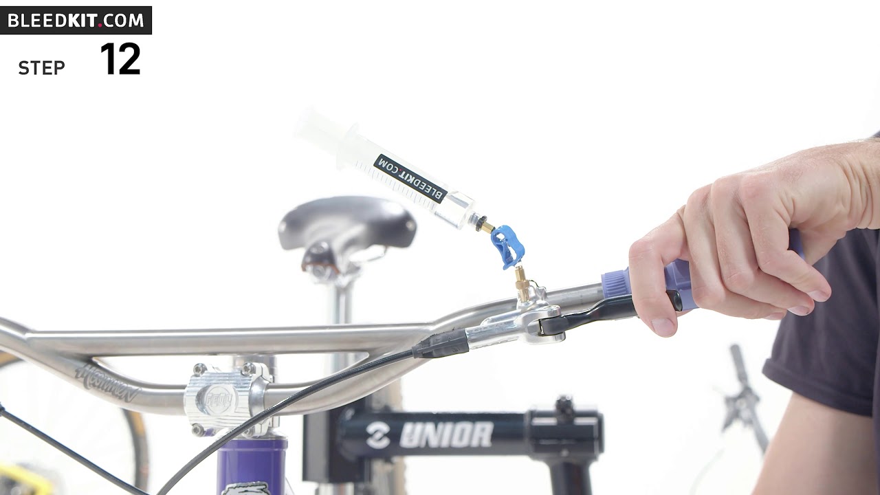 How to Bleed FORMULA CURA Hydraulic Brakes