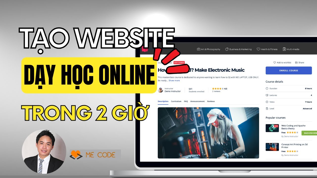 Hướng Dẫn Tạo Website Bán Khóa Học Online Từ A-Z Với WordPress (2024) | Chi Tiết & Dễ Làm