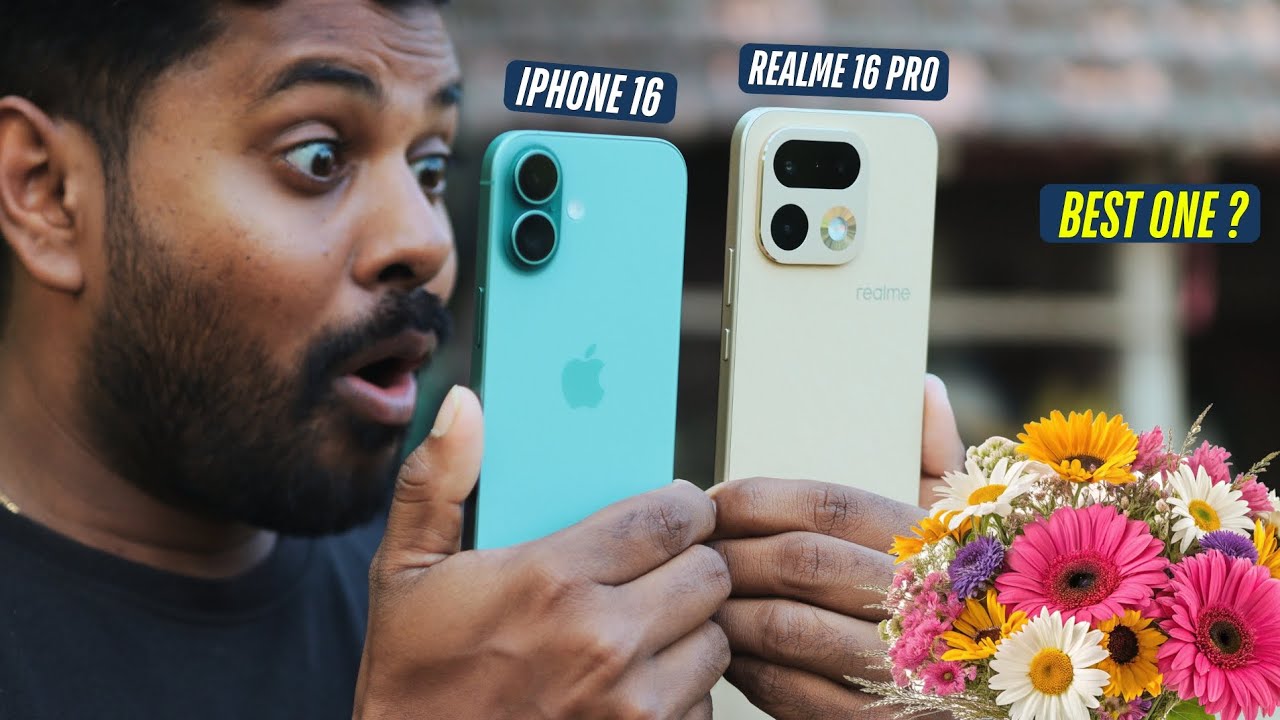 Realme 16 Pro vs iPhone 16 Camera Battle 😲 Budget vs Flagship – Kaun Best?