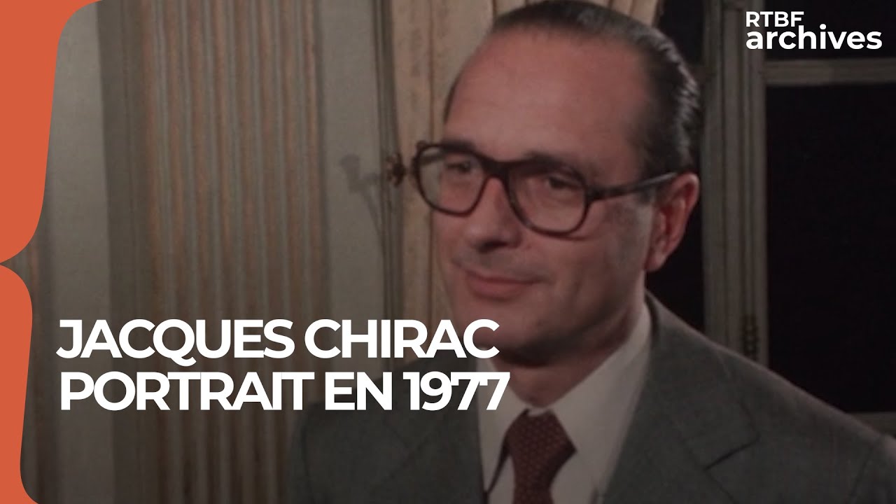 Jacques Chirac candidat à la mairie de Paris en 1977 - RTBF Archives