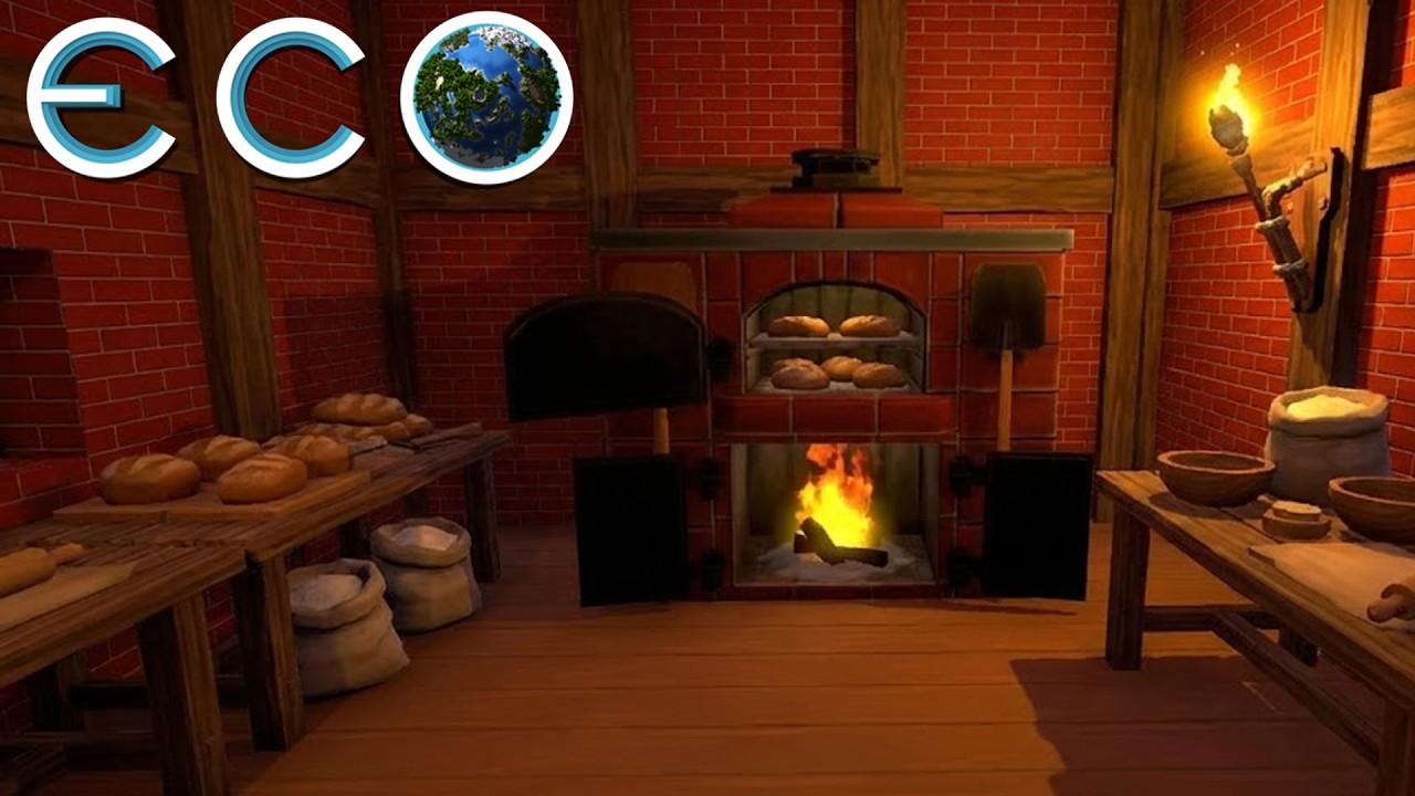 Mehr Power durch Brot! | Wir bauen die Bäckerei & den großen Backofen | #eco4 Event Server
