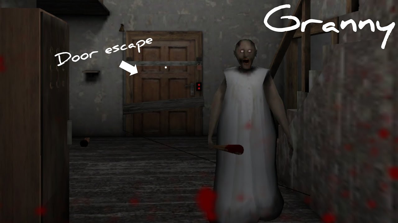 Granny chapter 1 door escape  part 1 in hard 😭💀