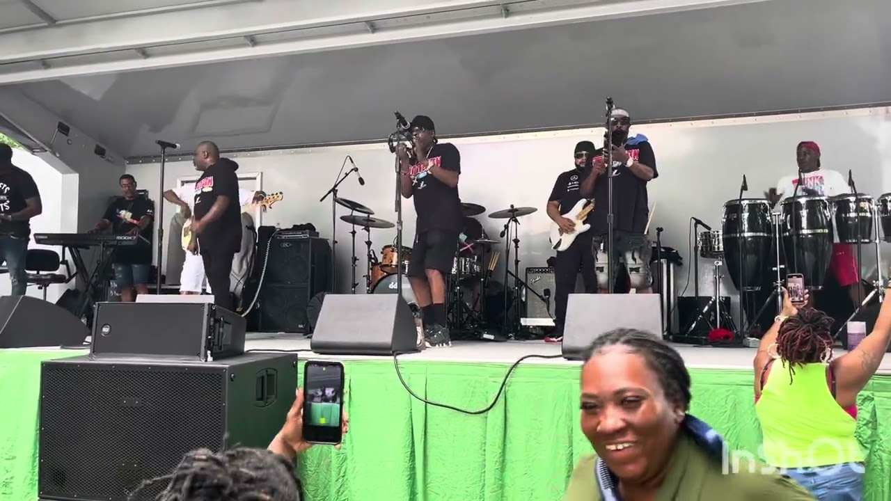 Junkyard band at Watkins park for Juneteenth  6/14/25
