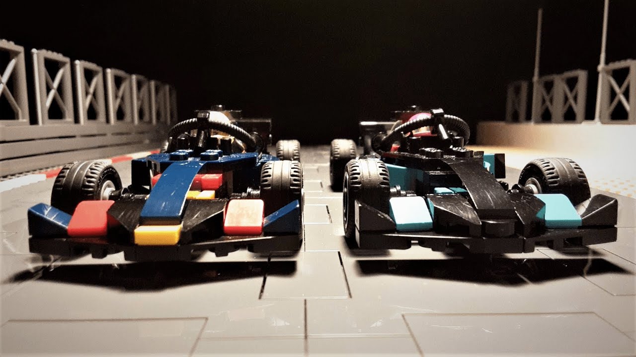 Hamilton vs. Verstappen - 2021 Formula 1 Highlights / Lego Stop Motion