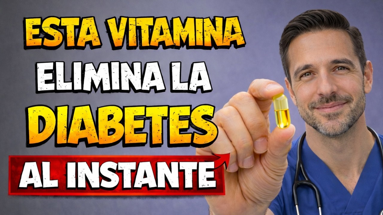 3 vitaminas que todo diabético debería tomar para controlar el azúcar en sangre