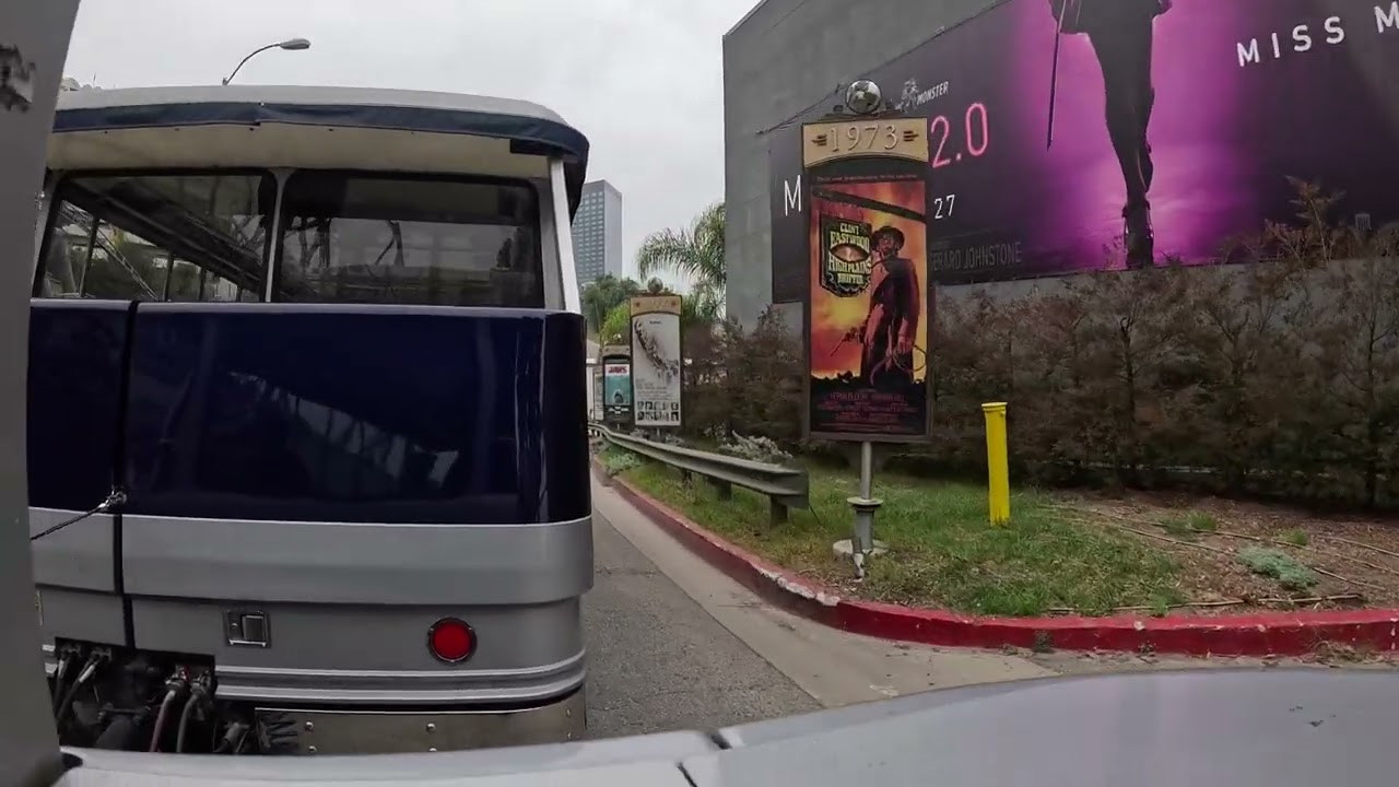 6/6/2025: Universal Studios Hollywood - Studio Tour (Second Car, First Row, Right Side)