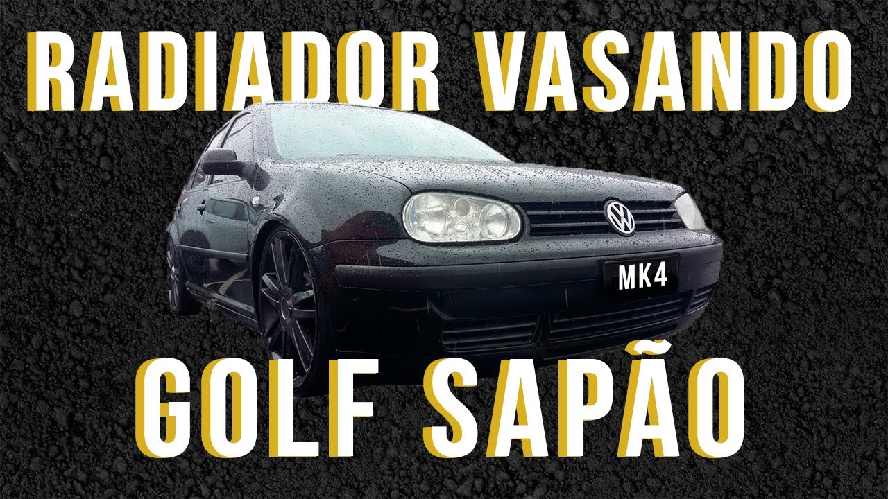 ✅Reparando/tirando radiador golf sapão MK4