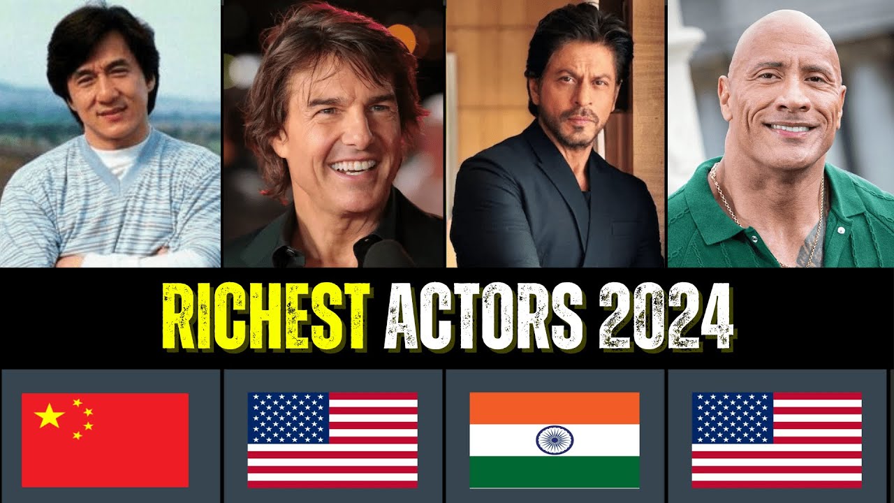 Top 50 Richest Actors in the World 2024 | Billionaire & Millionaire Celebrities Net Worth
