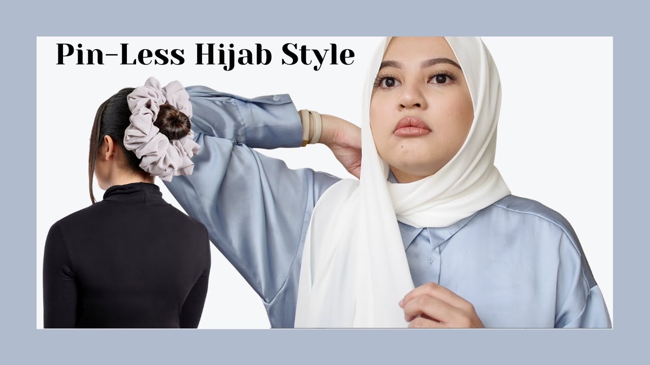 1 Minute Pin-less Hijab Tutorial (Quick & Easy!)