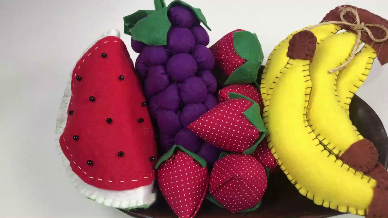 GANHE DINHEIRO FAZENDO FRUTAS DE FELTRO-DJANILDA FERREIRA