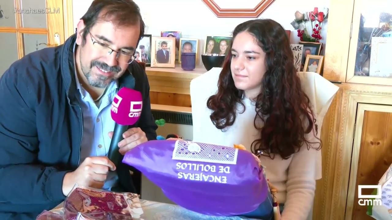 Vicky, pasión por el encaje de bolillos