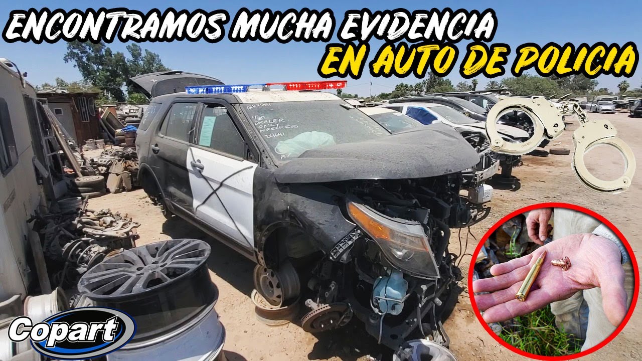 ENCONTRE UN AUTO DE POLICIA EN LA  SUBASTA USA (COPART) | JON TOPS