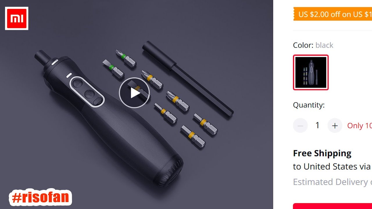 New Xiaomi Wiha Zu Hause Electric Screw Driver Set.