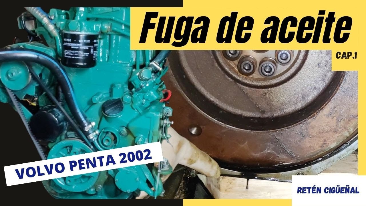 Volvo PENTA 2002 - FUGA DE ACEITE - (CAP.1 Diagnóstico y desmontaje)