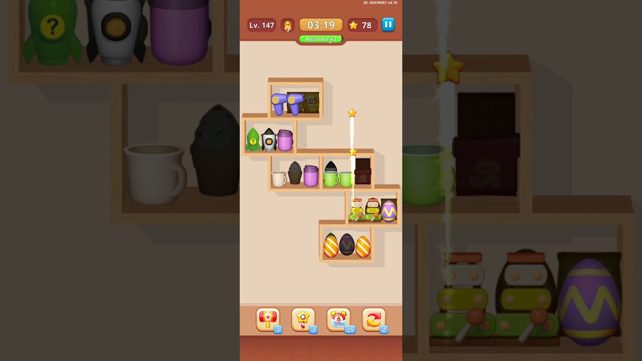 Goods Sorting Puzzle level 147