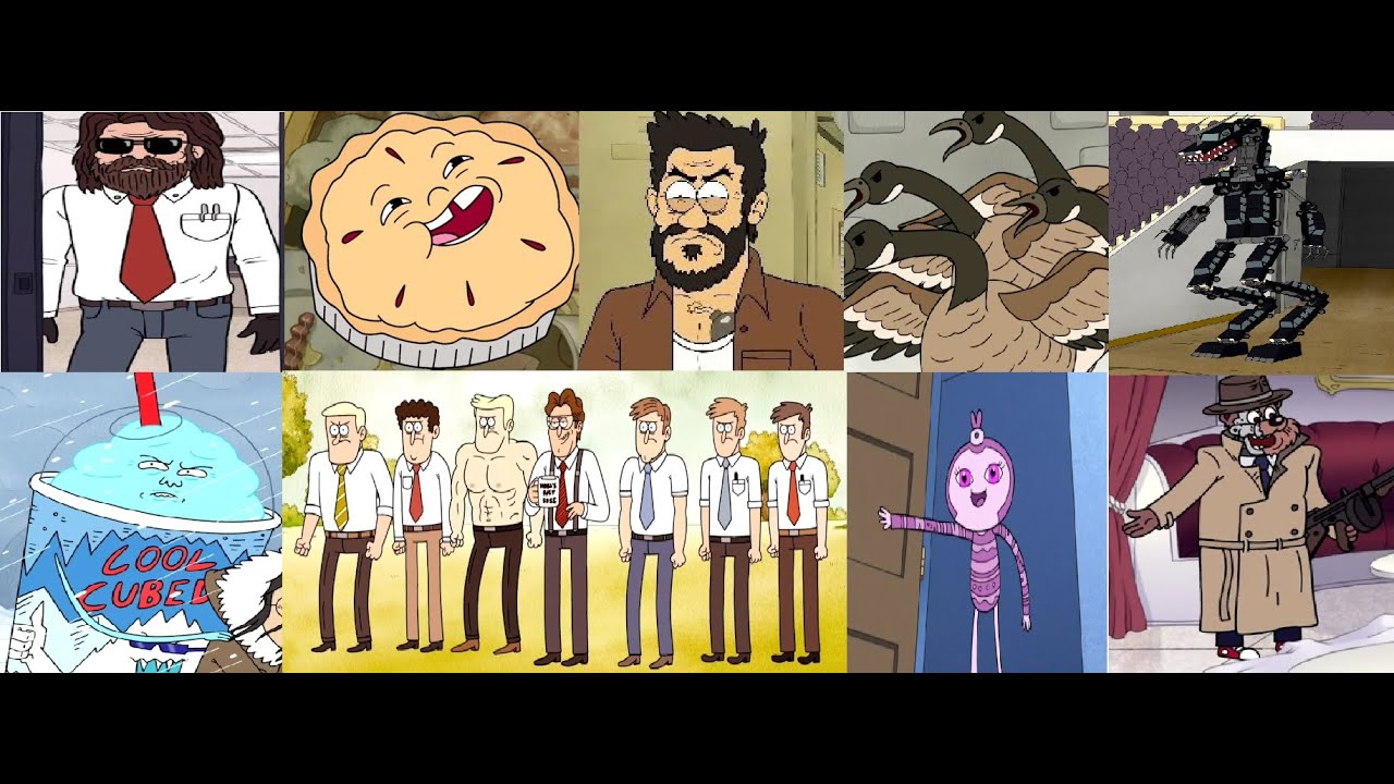 Defeat of My Favorite Regular Show S04 Villians