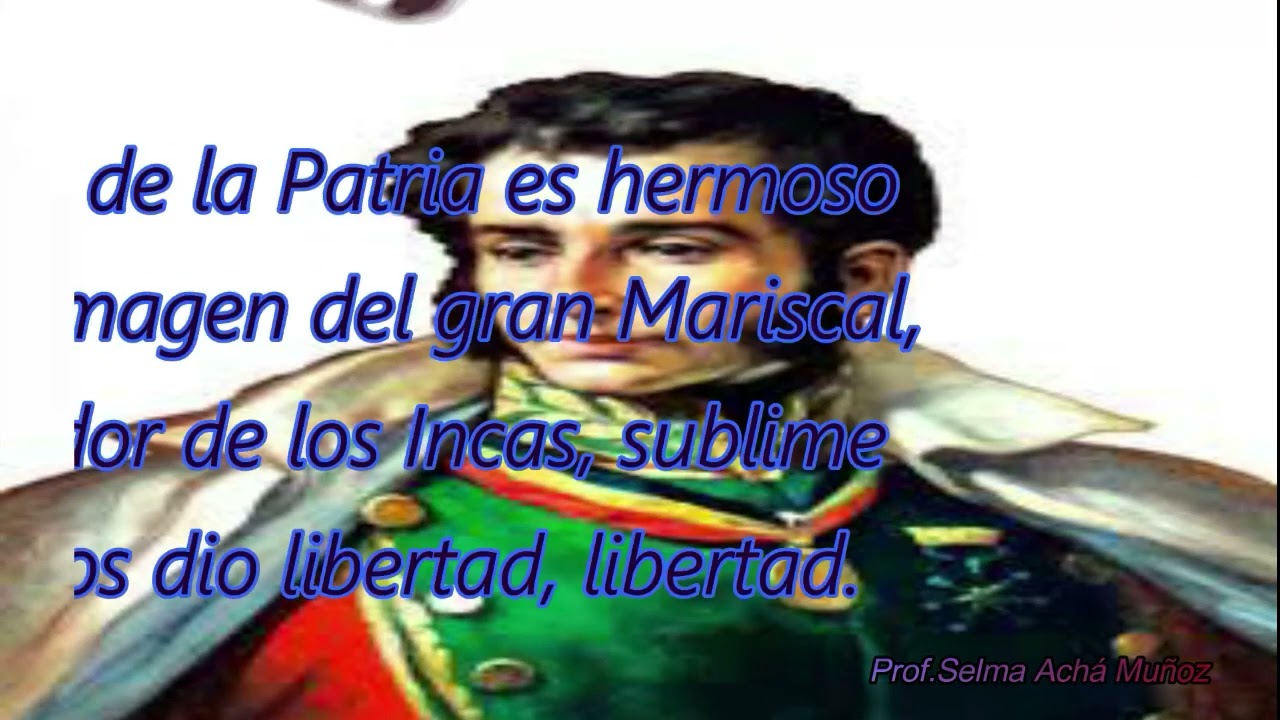 HIMNO A SUCRE