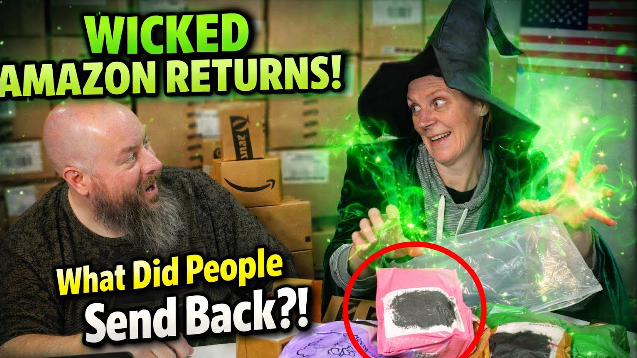 WICKED Good Time Opening Amazon Customer Returns Packages