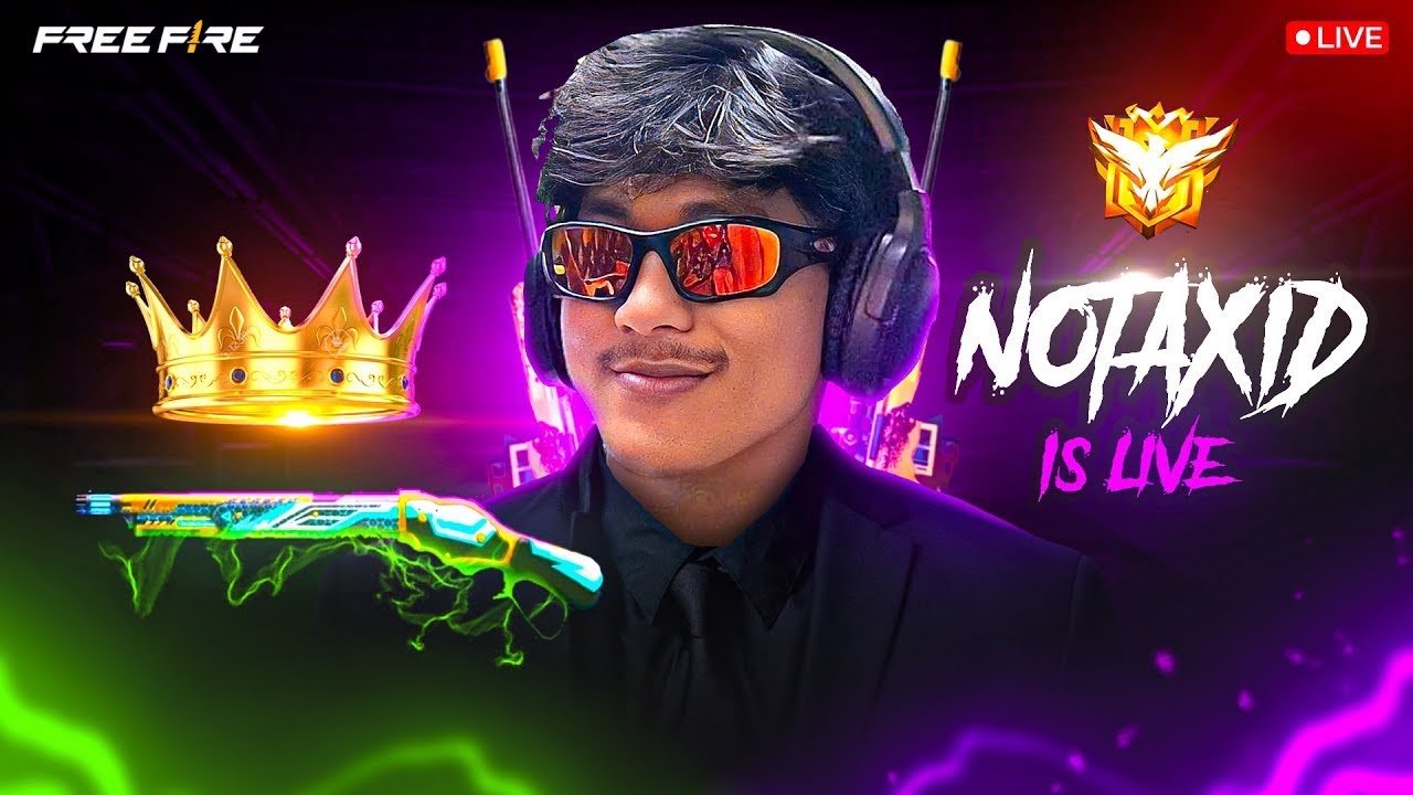 NOTAXID YT LIVE ON !🛑 RANKED & ROOMS