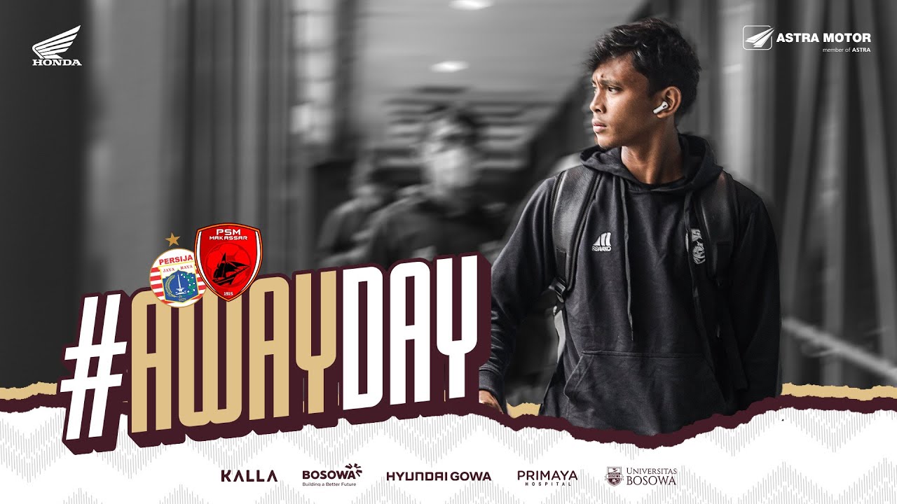 Pasukan Ramang Disambut Gue PSM saat Away Pertama Musim Ini | Away Day