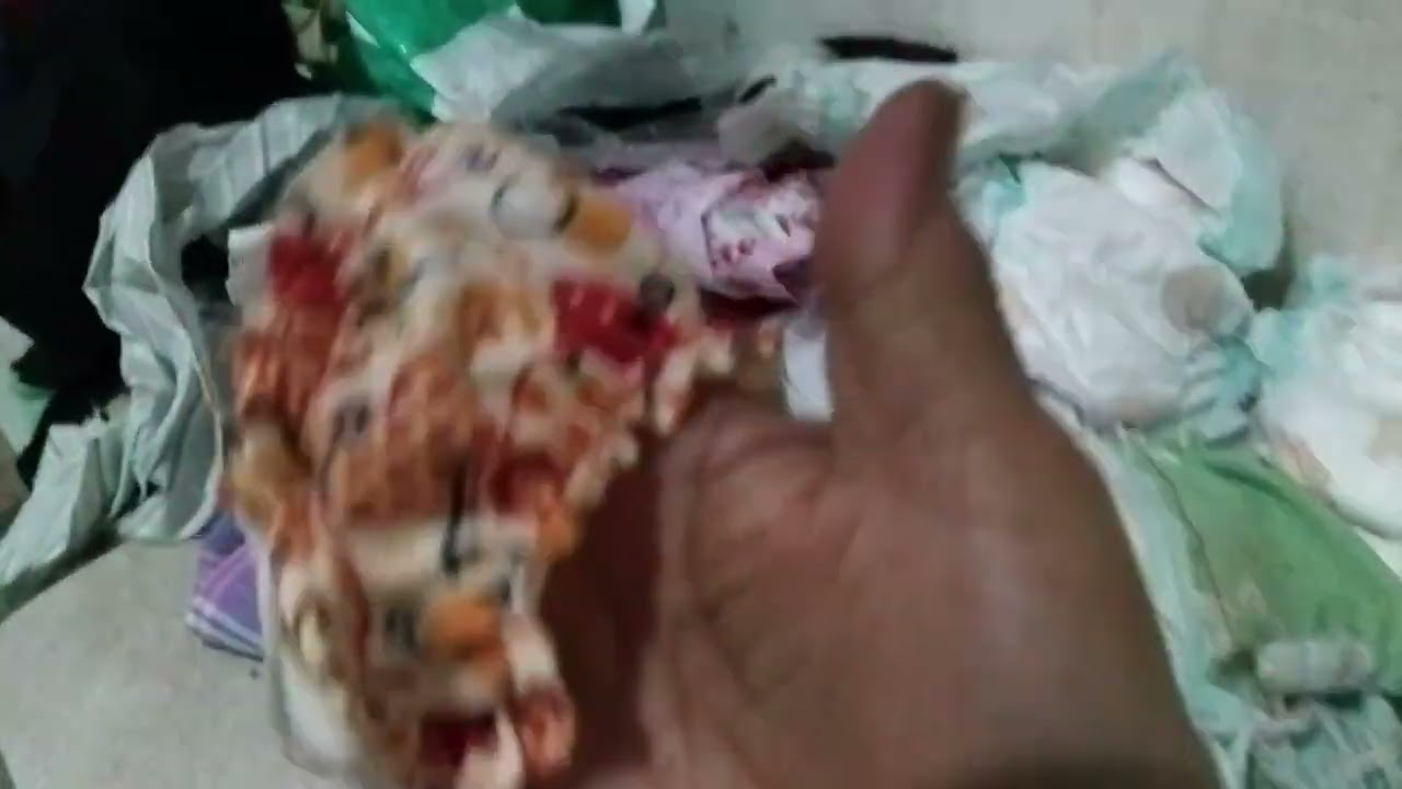 Reaproveitando fralda que rasga na lateral