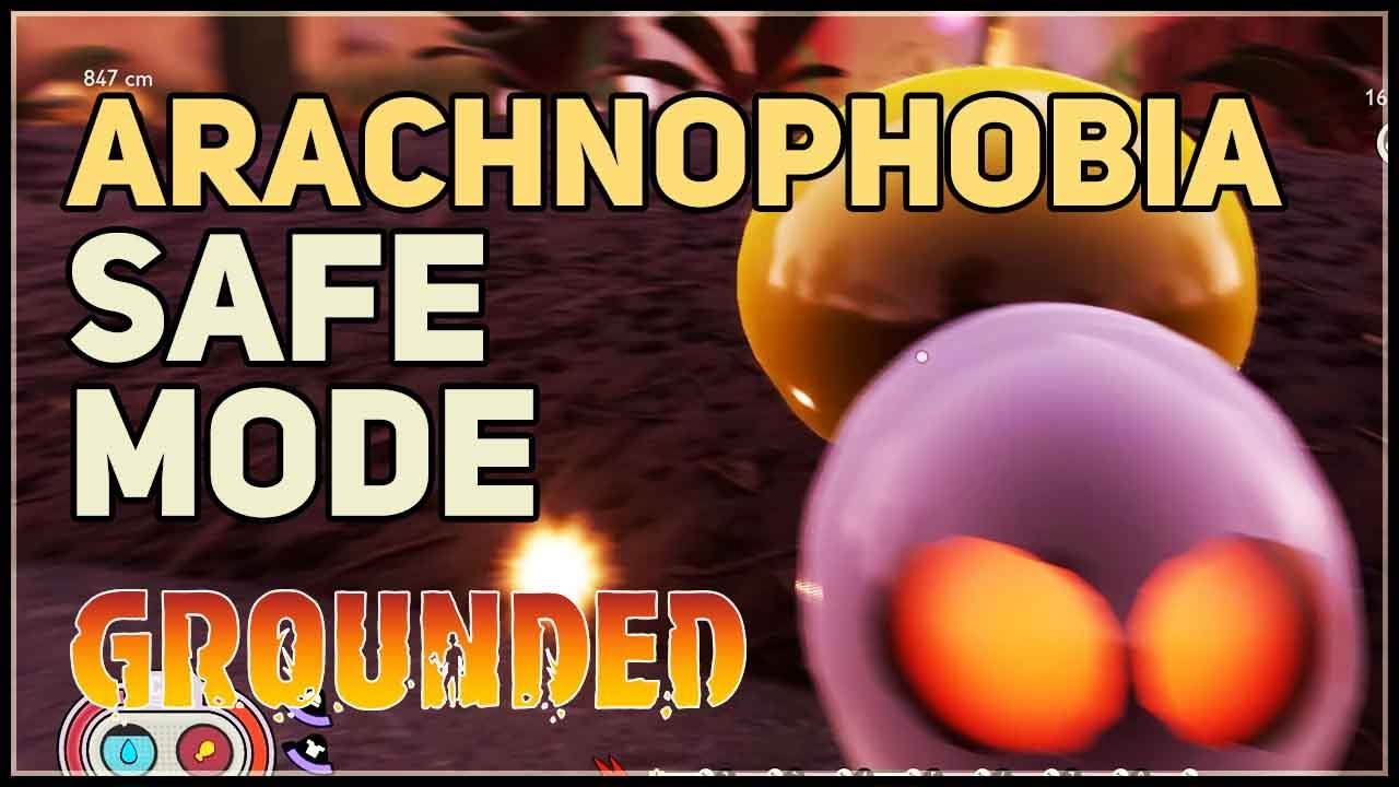 Arachnophobia Safe Mode Grounded
