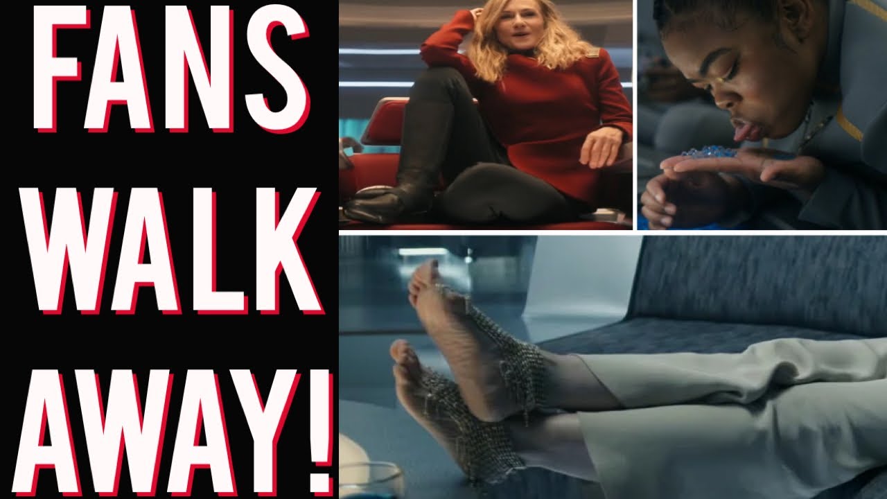 Starfleet Academy embraces weird foot fetish fanbase! As Star Trek ratings get WORSE!