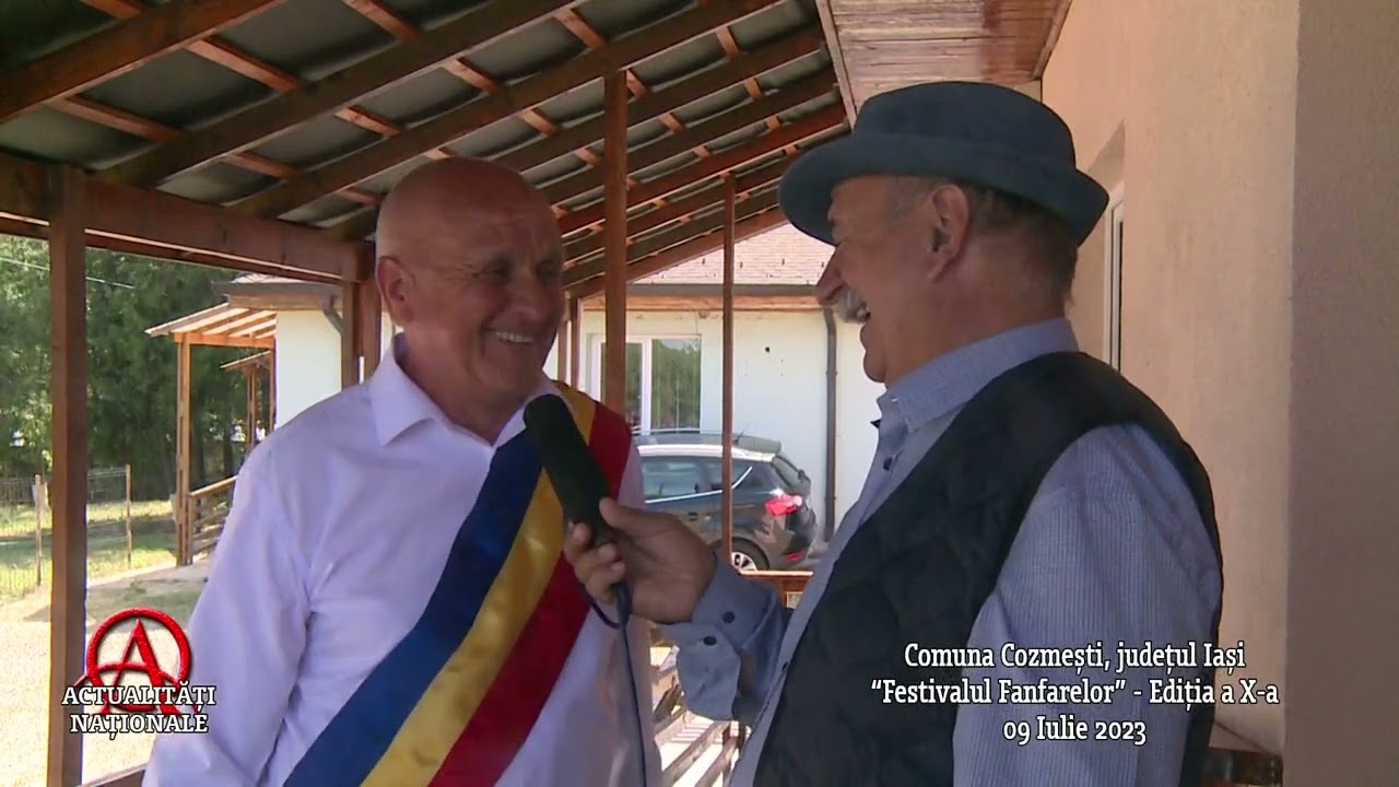 AN  -  COZMESTI   IASI   FESTIVALUL FANFARELOR  -  PARTEA 1   09 07 2023