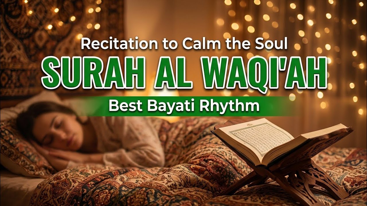 Surah Al-Waqiah – Powerful Quran Recitation for Rizq & Blessings
