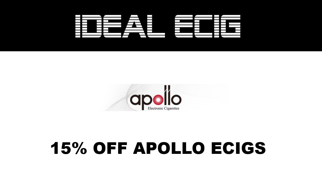 Apollo Ecigs Discount Code - 15% OFF