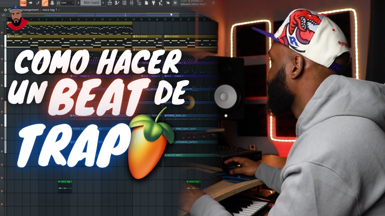 COMO HACER UN BEAT DE TRAP DESDE CERO EN FL STUDIO 21 EN EL 2023.TUTORIAL