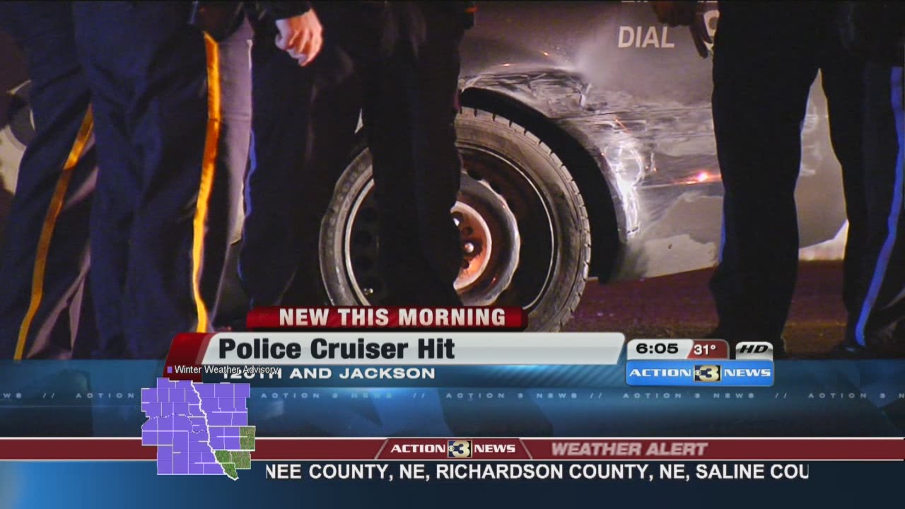 Suspected drunk driver hits Omaha police cruiser
