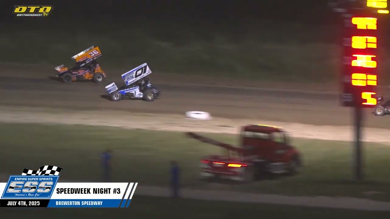 Brewerton Speedway | Empire Super Sprint Feature | 7/4/25