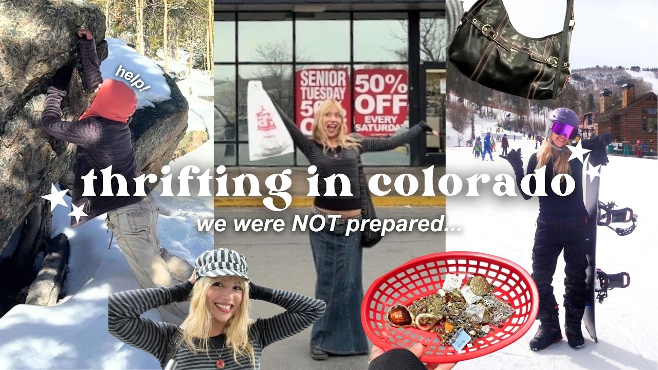 THRIFTING (& more) in COLORADO !!! good finds & good times