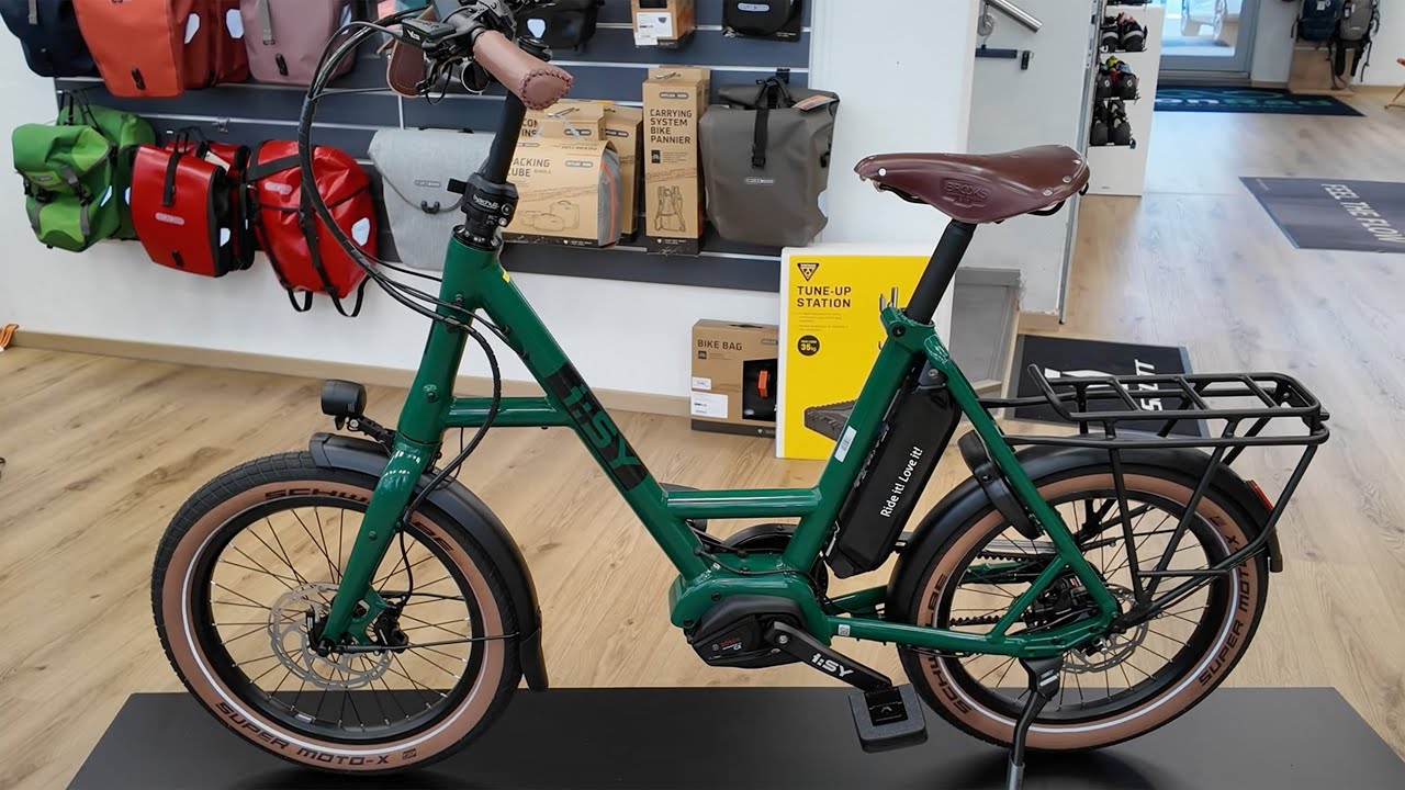 Wohnmobil Mini E-Bikes 2024 i:SY E5 ZR F CX CENTURY green Test und Kaufberatung