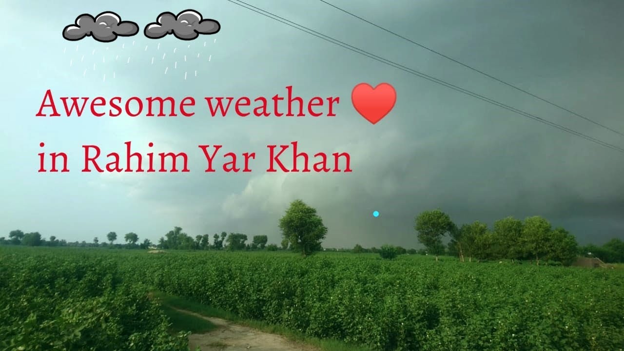 Cloudy ⛅ weather in Rahim Yar Khan 1-Sep-2019