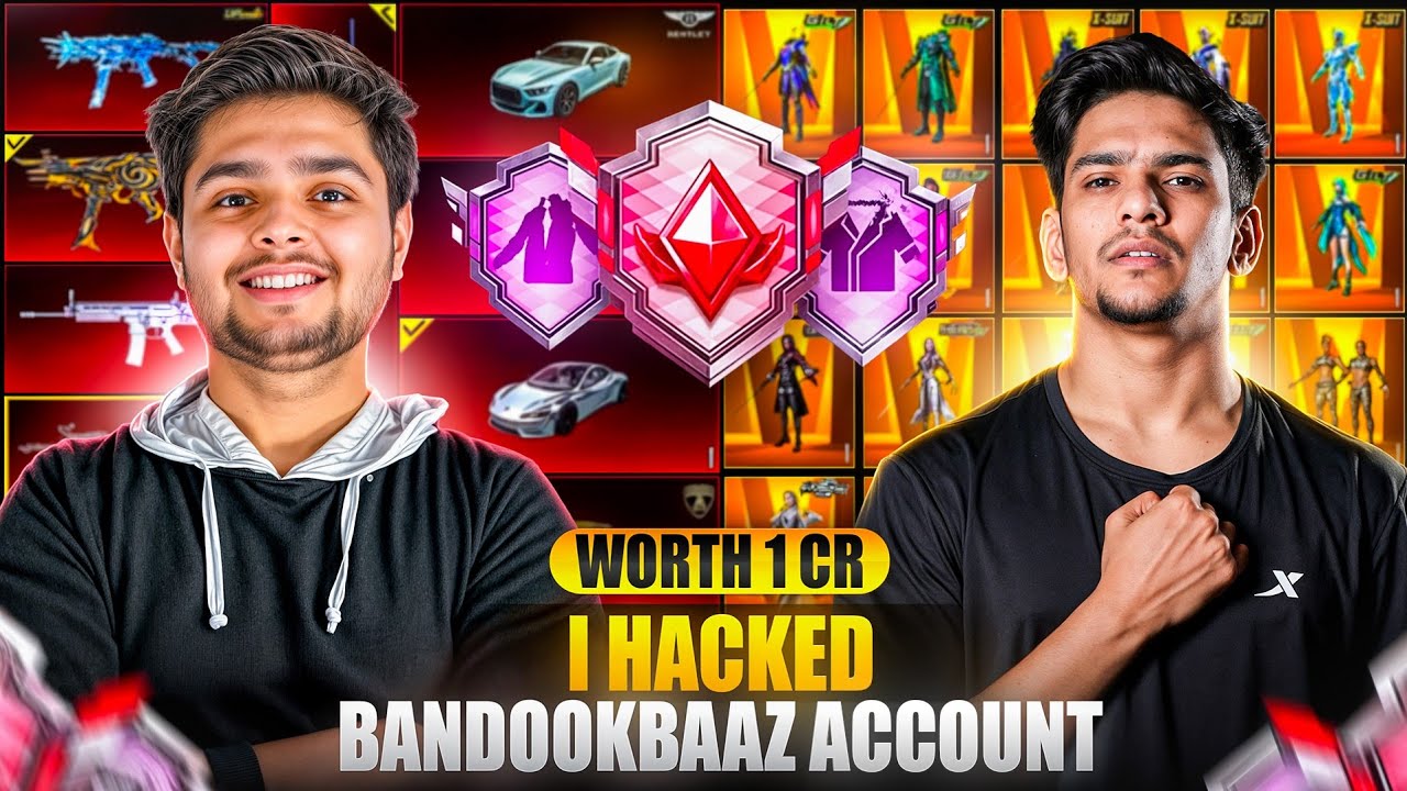 Bandookbaaz gave me his ₹1 CR ID 🔥Intense Top 100 Solo vs Squad 1v4 Conqueror Lobby Clutches | BGMI