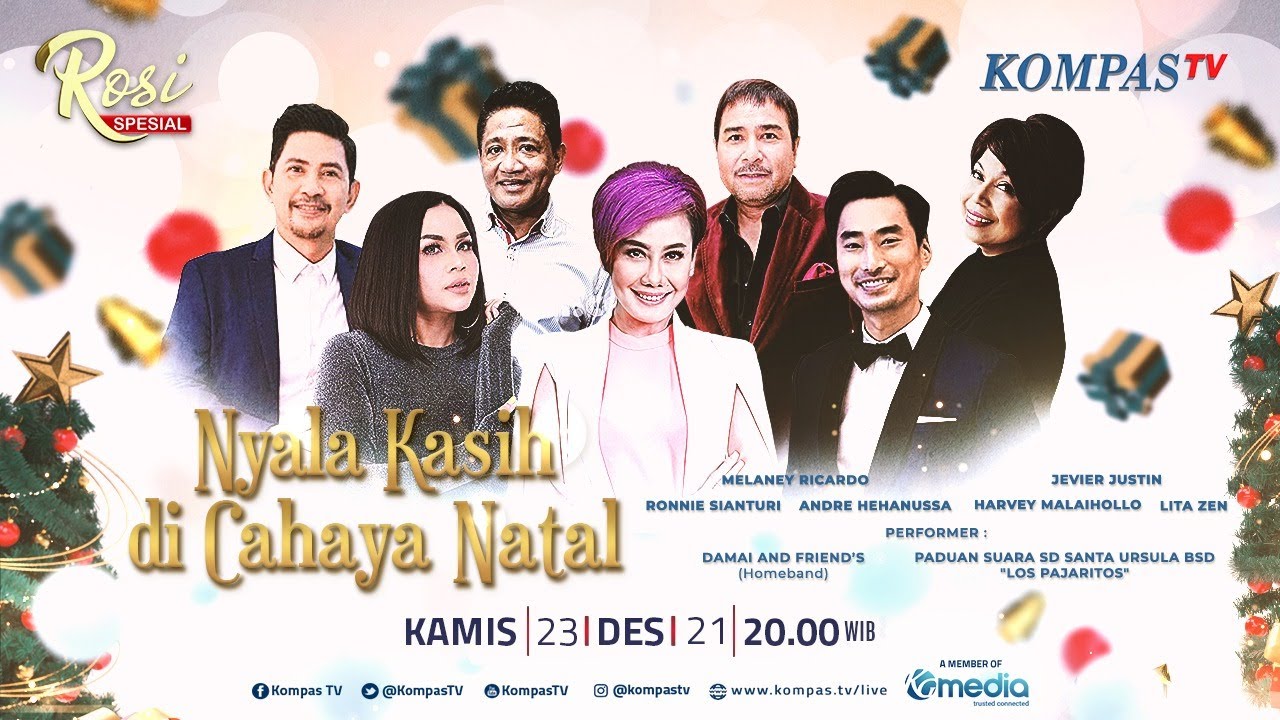 LIVE - Nyala Kasih di Cahaya Natal - ROSI Spesial