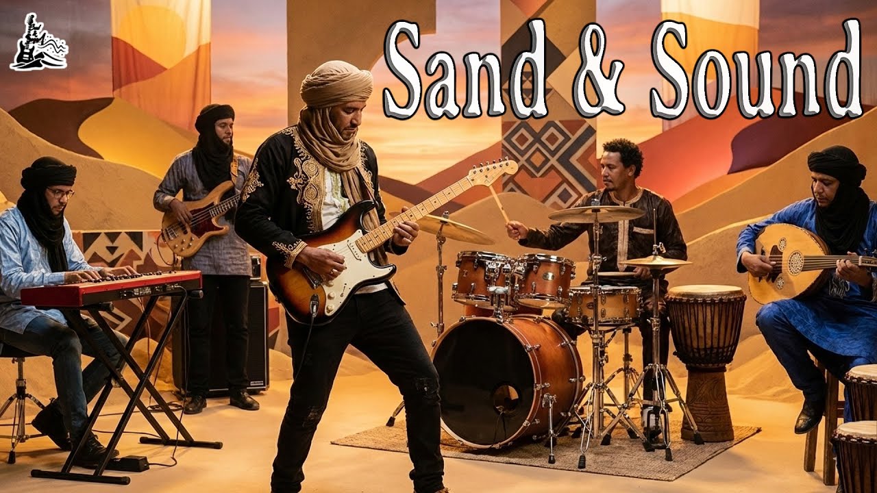 🎸Sand & Sound _Tuareg Spirit – Tribal Rhythms & Guitar Energy.
