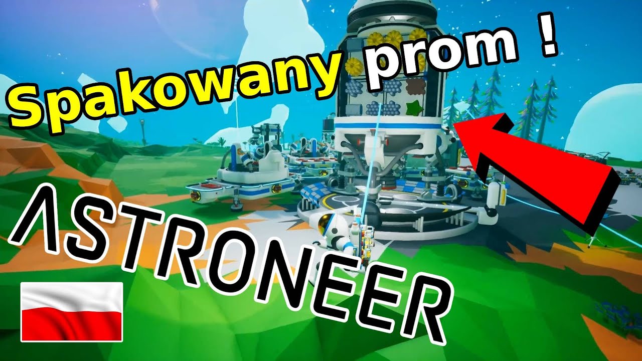 Astroneer 15 🚀 Przygotowania i LOT na PLANETĘ Glacio !