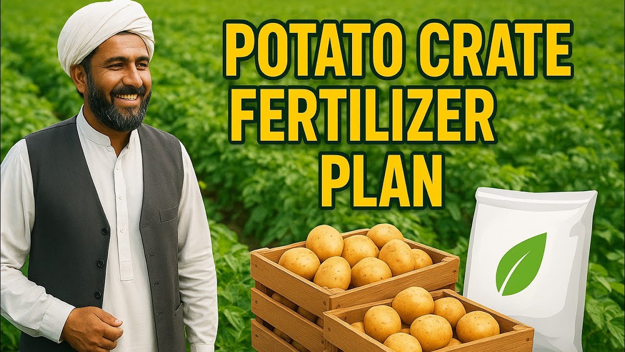 Potato Crate Fertilizer Plan | آلو کے بیج کی بہترین نشوونما کیلئے آزمودہ پلان
