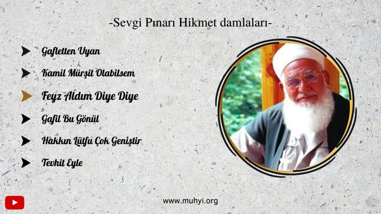 Hasan Hoca İlahileri -Feyiz Aldım Diye Diye-
