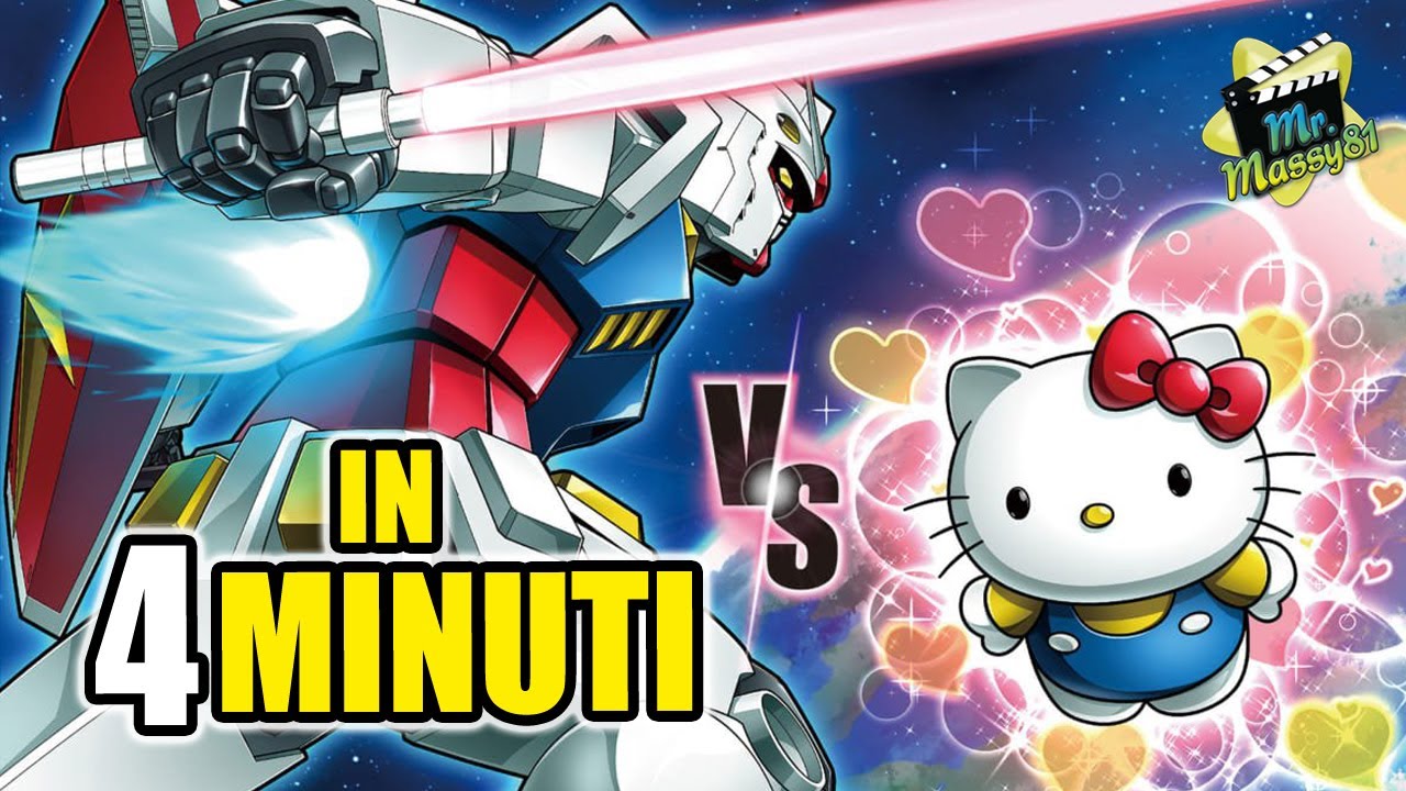 Gundam VS Hello Kitty in 4 minuti!