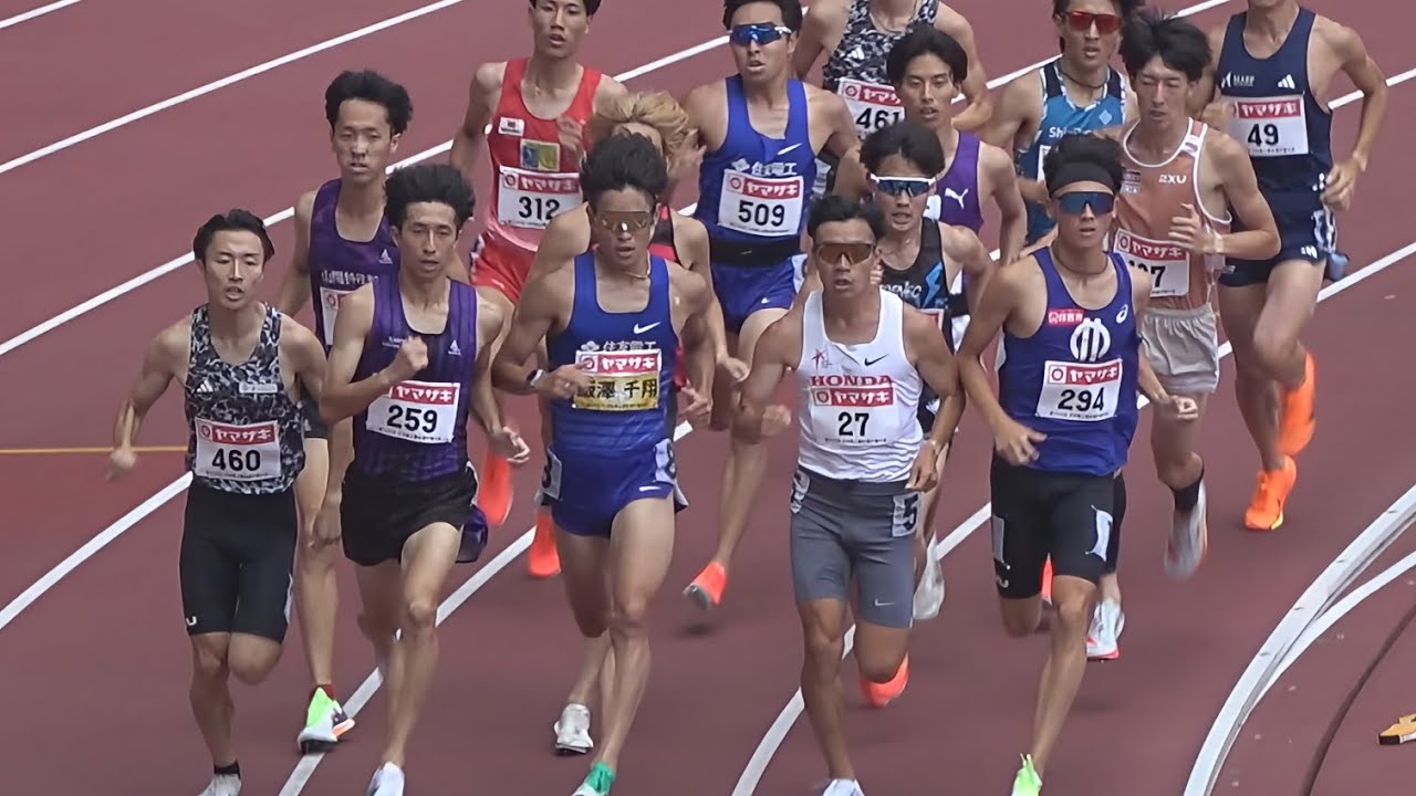 予選 男子1500m 日本選手権陸上2025