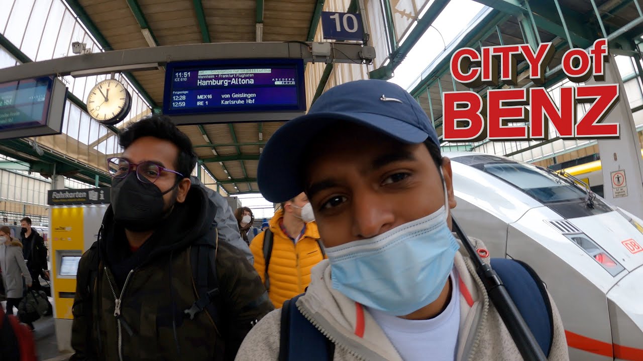ஜெர்மனியின் ரயில் நிலையம் - Stuttgart Train Station - Germany Train Tamil Vlog - All4Food