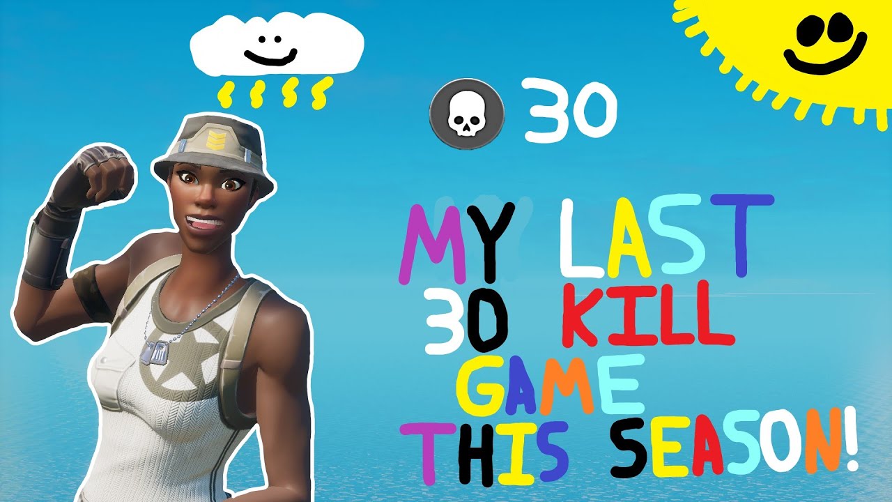 My LAST 30 KILL GAME of this SEASON... (really easy)