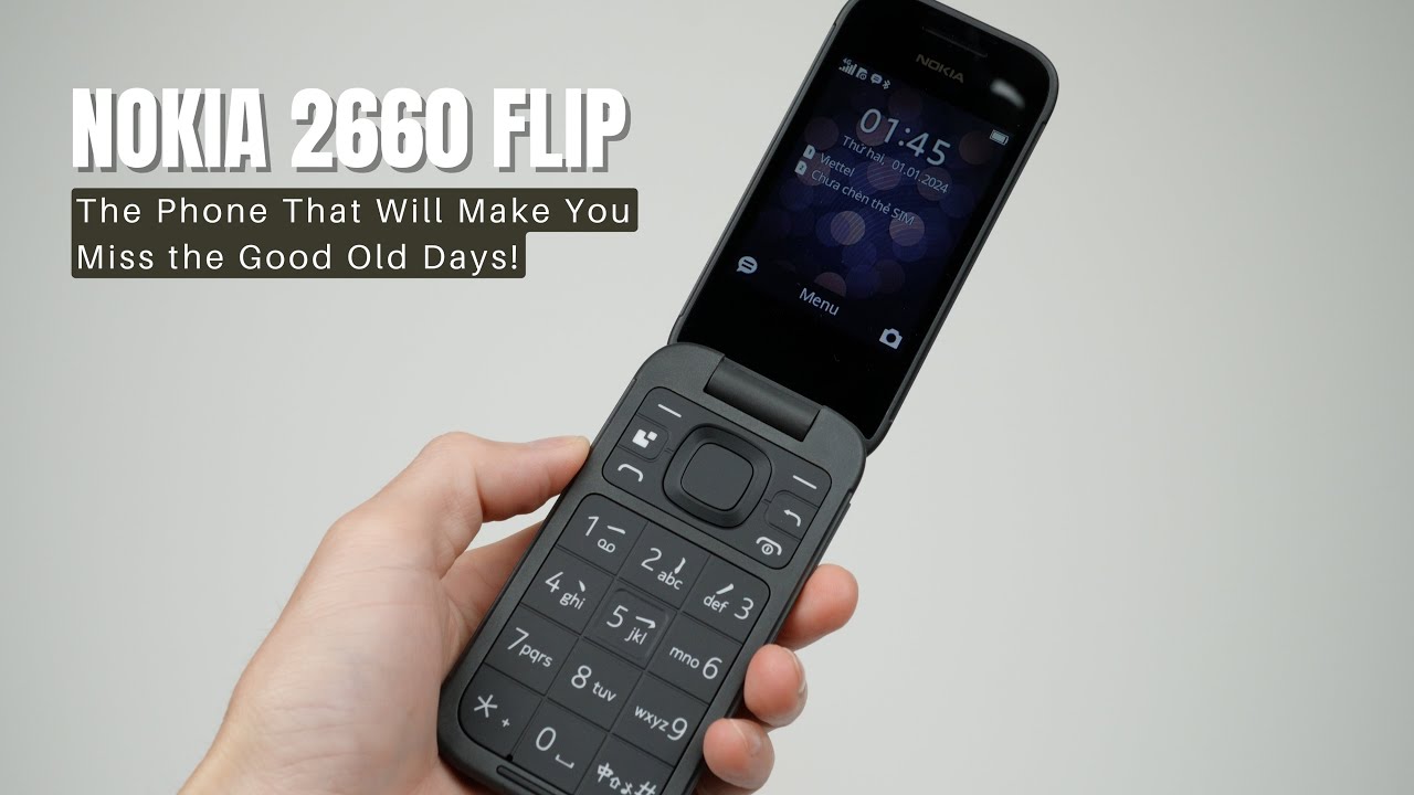 Nokia 2660 Flip: Unboxing a 
