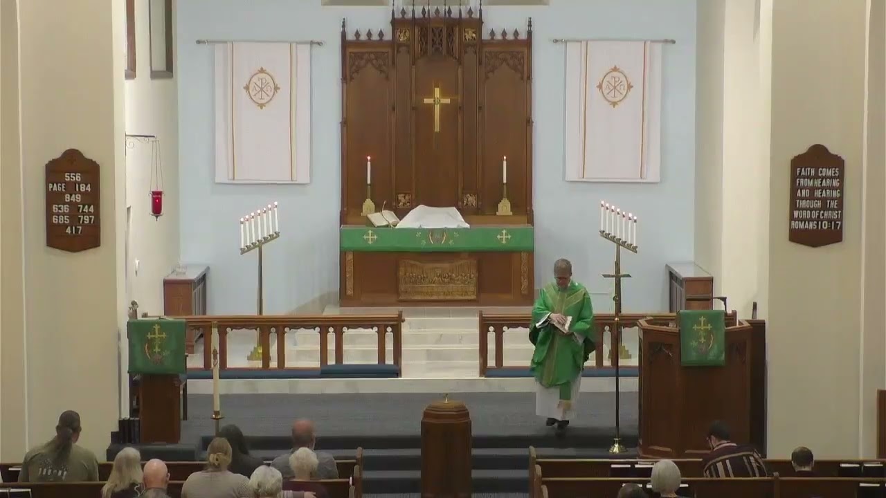Divine Service for Sunday, February 15th, 2026.