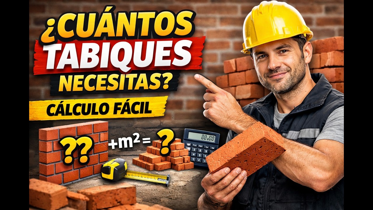 COMO SABER CUANTOS TABIQUES, LADRILLOS, BLOCKS, NECESITO PARA MI CASA-2026