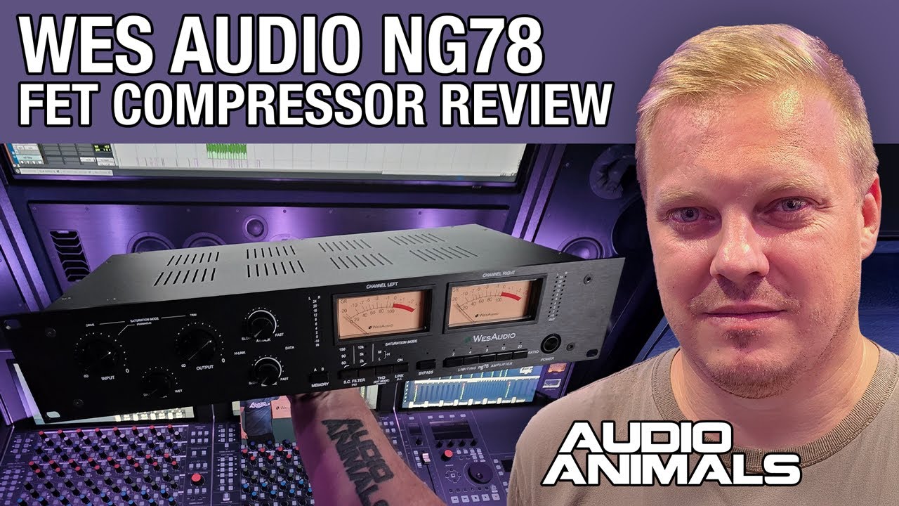 Обзор стереофонического полевого компрессора Wes Audio NG78